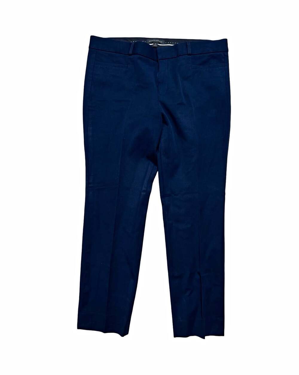 Banana Republic Navy Slim Tapered Twill Dress Pants Pockets 29" Inseam
